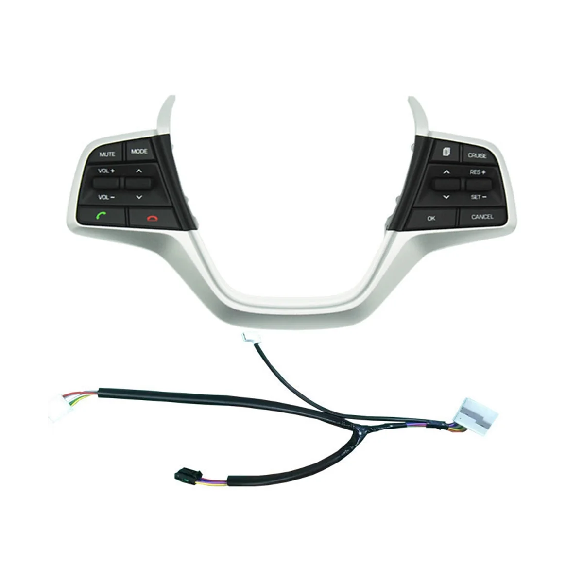 Автомобилен канал за управление на силата на звука, Телефон, круиз-контрол, Бутони на волана, ключ за Hyundai Elantra 1.6 L