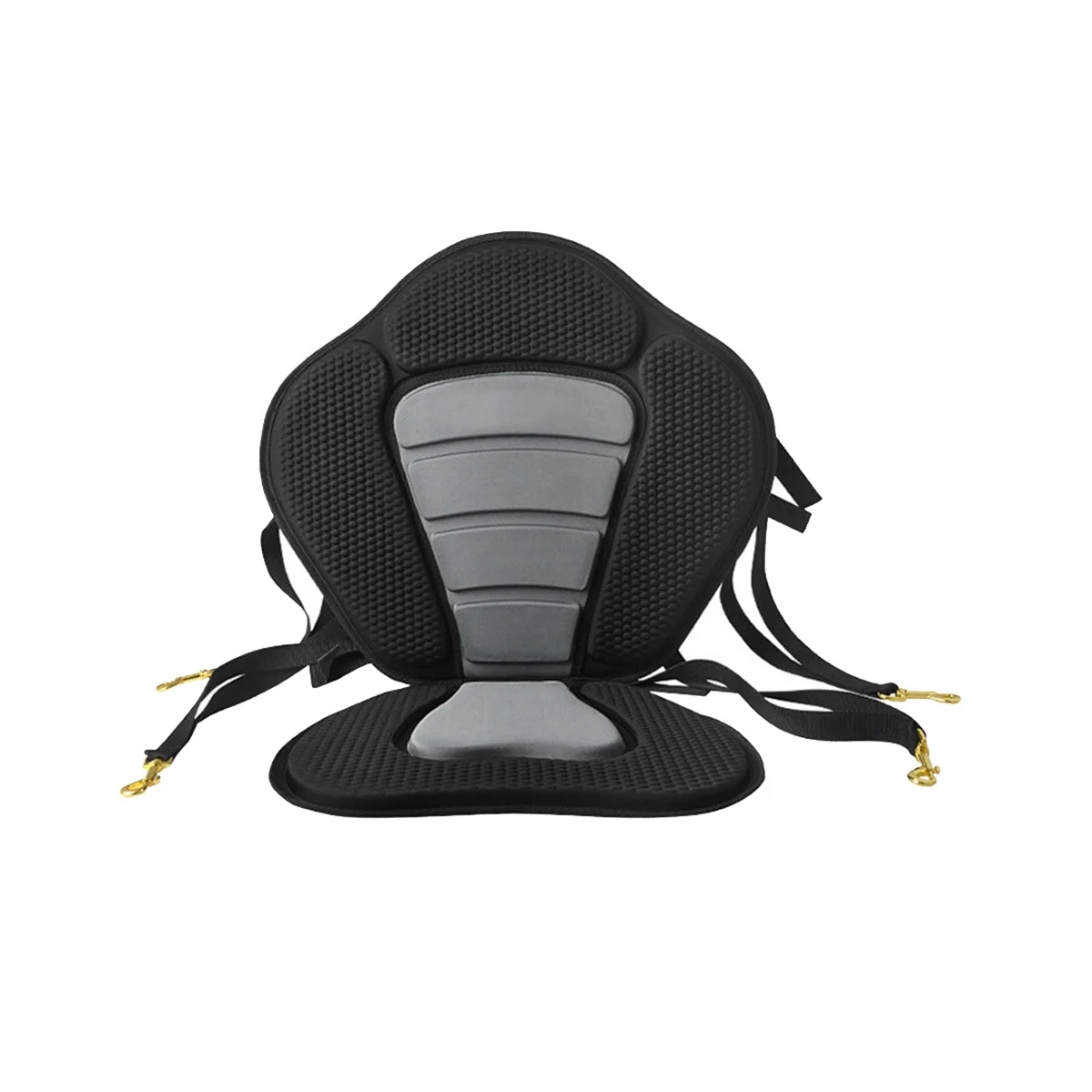 Възглавница за седалка каяк Удобна, мека облегалка Спортна възглавница за подкрепа на гърба Консумативи за градинска, плаващи риболов с чанта