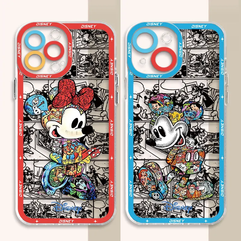 Калъф за Samsung Galaxy Note 10 Note 20 Ultra S10 Plus S22 Plus S23 FE S20 FE S23 Ultra S21 Disney Mickey Бод Cover
