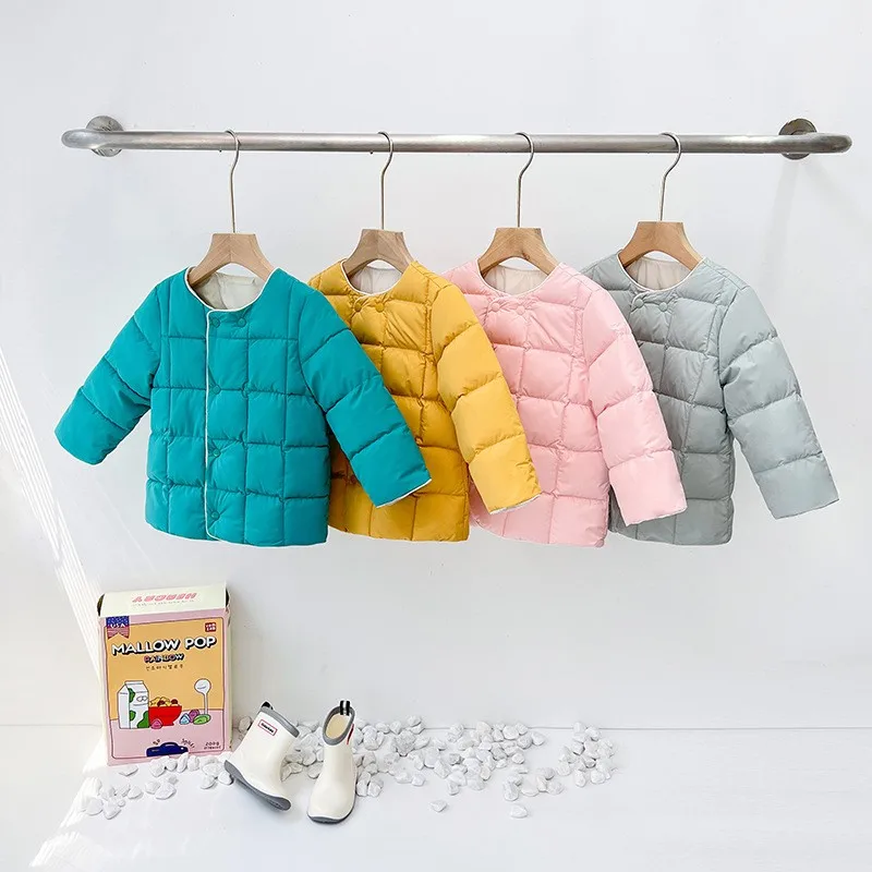 Детски зимни якета за момичета, памучни якета, палта-пергола, утепленная топла горна дреха за момчета и малышек 3-8 години, облекло