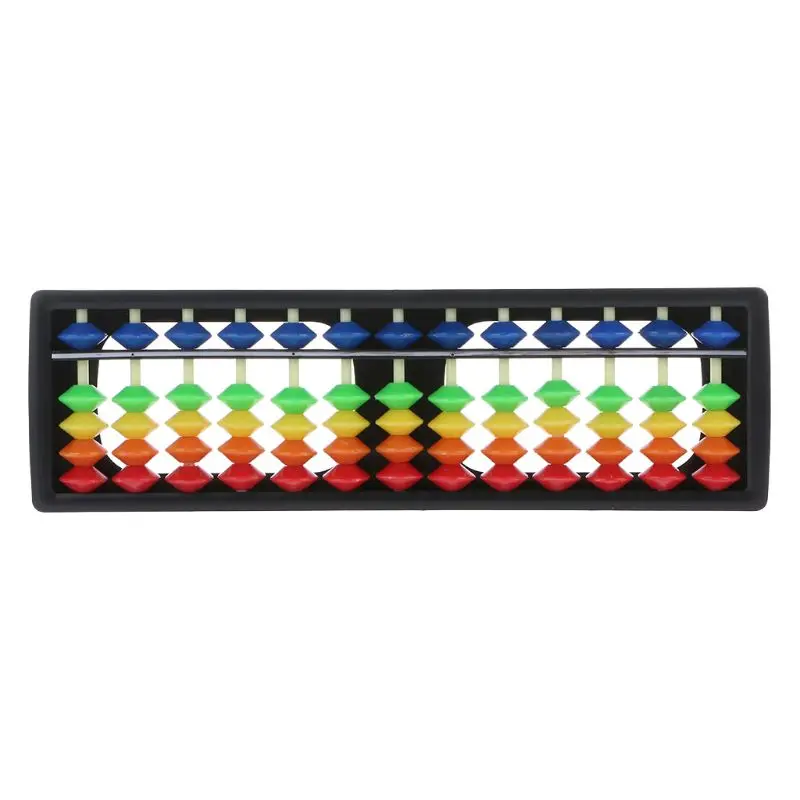 Преносими пластмасови abacus Soroban с 13 говорителя, Брои инструмент Color D5QC