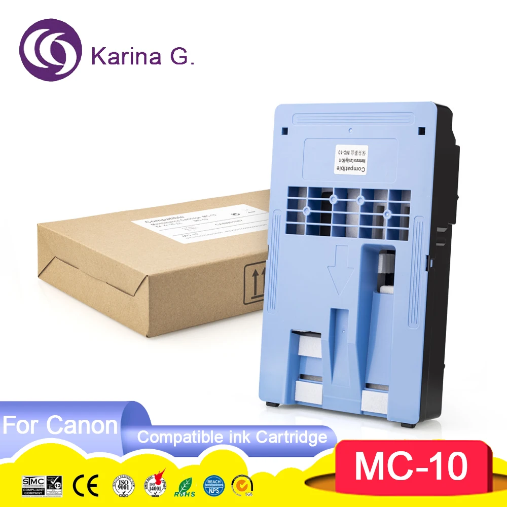 MC-10 MC 10 MC10 1320B014CA Съвместим Блок за Техническо Обслужване с Резервоар за Мастило Wast за Принтер Canon iPF650 iPF655 iPF670 iPF680 iPF750 iPF755