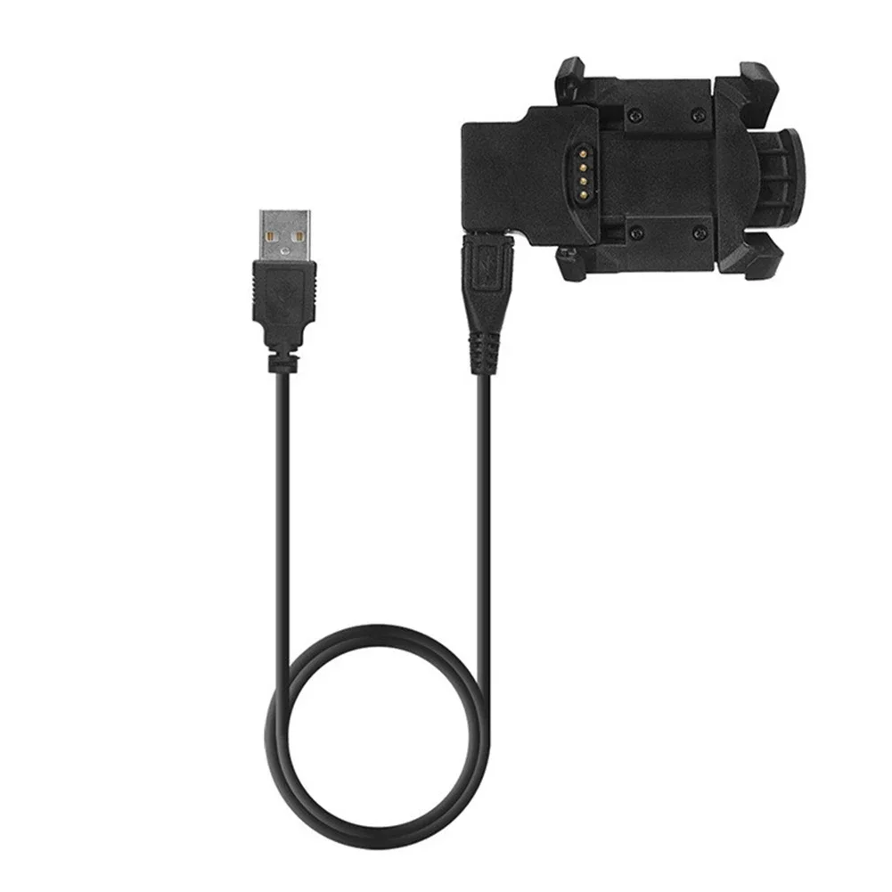 Кабел за бързо зареждане чрез USB захранващ Кабел за Garmin Fenix 3 / HR, кабел-адаптер за интелигентно зарядно устройство за часа Quatix 3