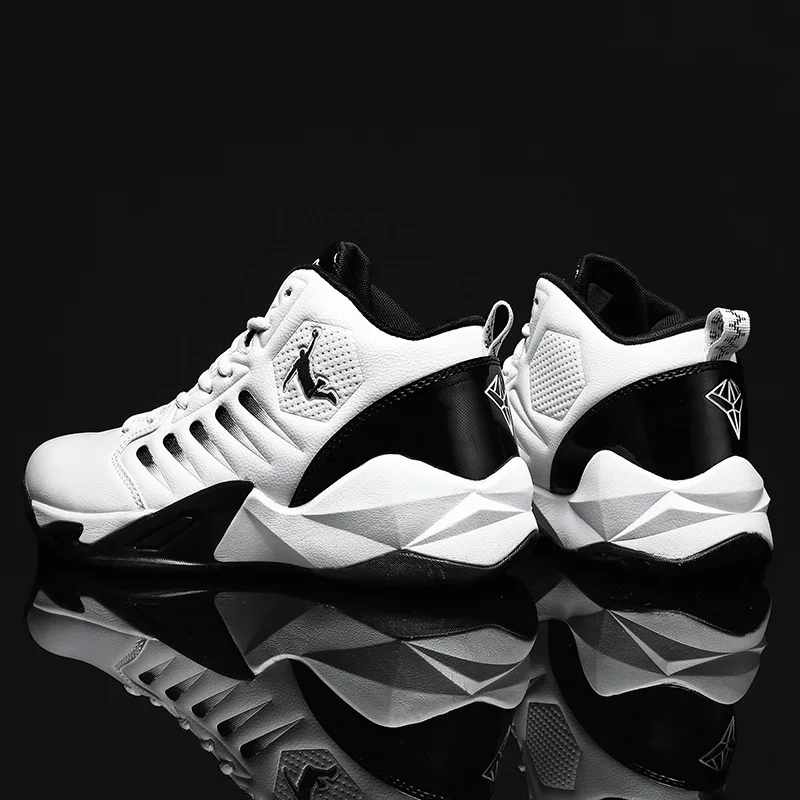 Черно Бели Мъжки Спортни обувки, Разпродажба на Баскетболни Обувки за Момчета Мъжки Маратонки Society Cleats Оригинални Баскетболни Обувки за Мъже
