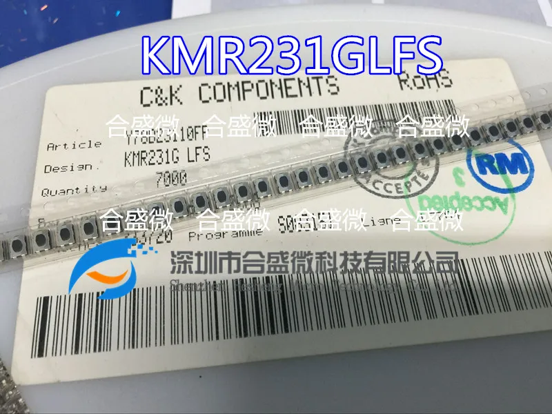 Кръпка US CK Kmr231glfs Kmr231g 4-крак сензорен прекъсвач 4.6*2.8*1.9 Бутон за превключване на