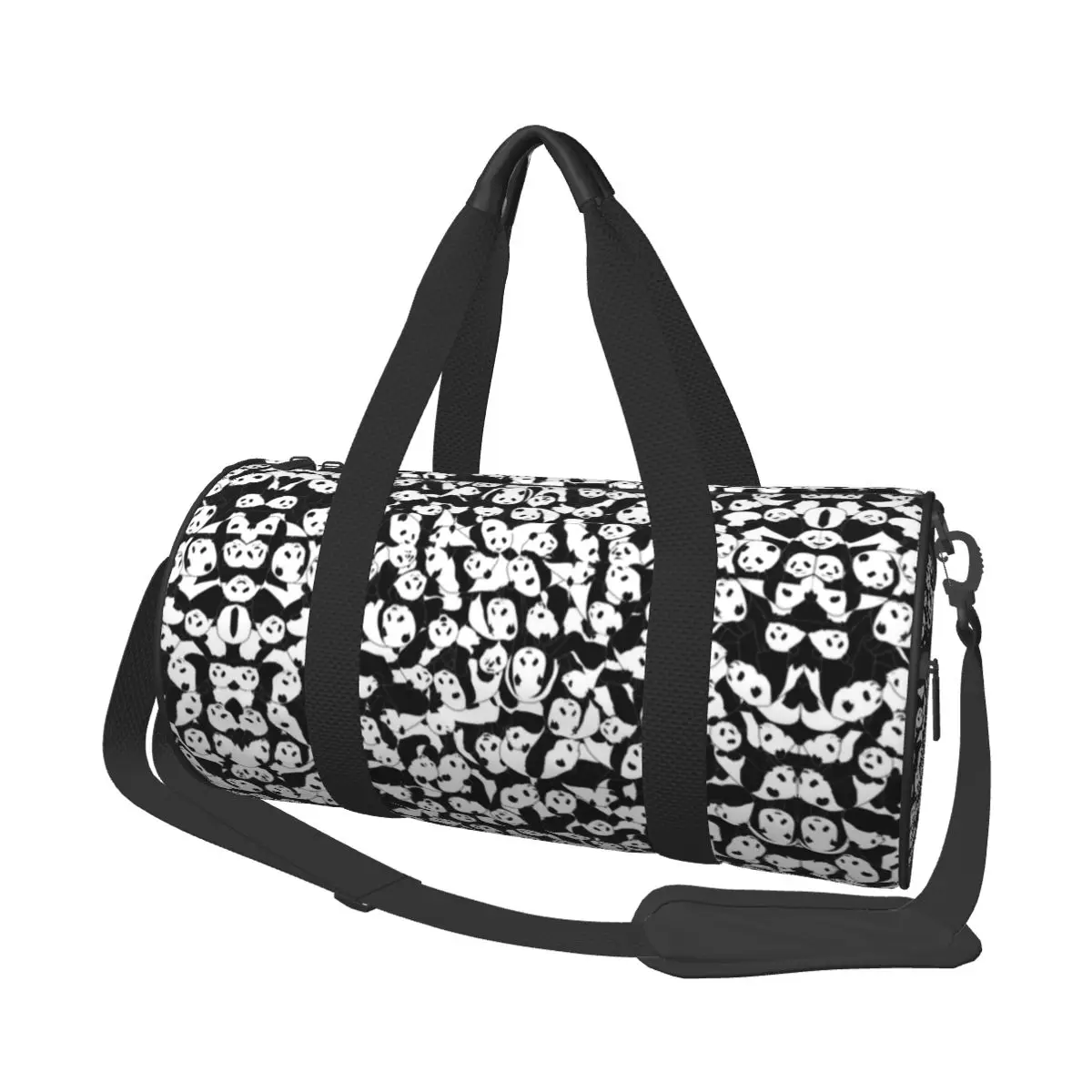 Спортна чанта Panda, спортна чанта с обувки, funny zoo животни, мъжки и дамски Водоустойчив дизайнерска чанта, Новост, чанта за плуване и фитнес