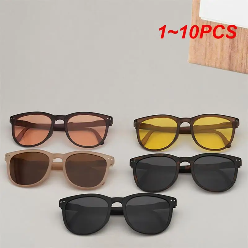 1 ~ 10ШТ Поляризирани Слънчеви очила Корпоративна дизайн на Мъже, Жени Шофиране Слънчеви Очила в квадратна рамка, Ретро Мода Колоездене, Очила с UV400 под Наем