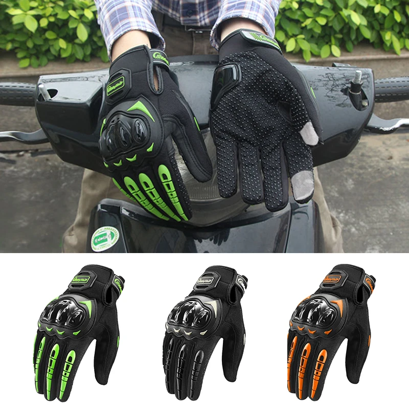 Летни Мотоциклетни дишащи ръкавици за сензорен екран за мотокрос, колоездене, электровелосипеда, защитни ръкавици за спорт на открито