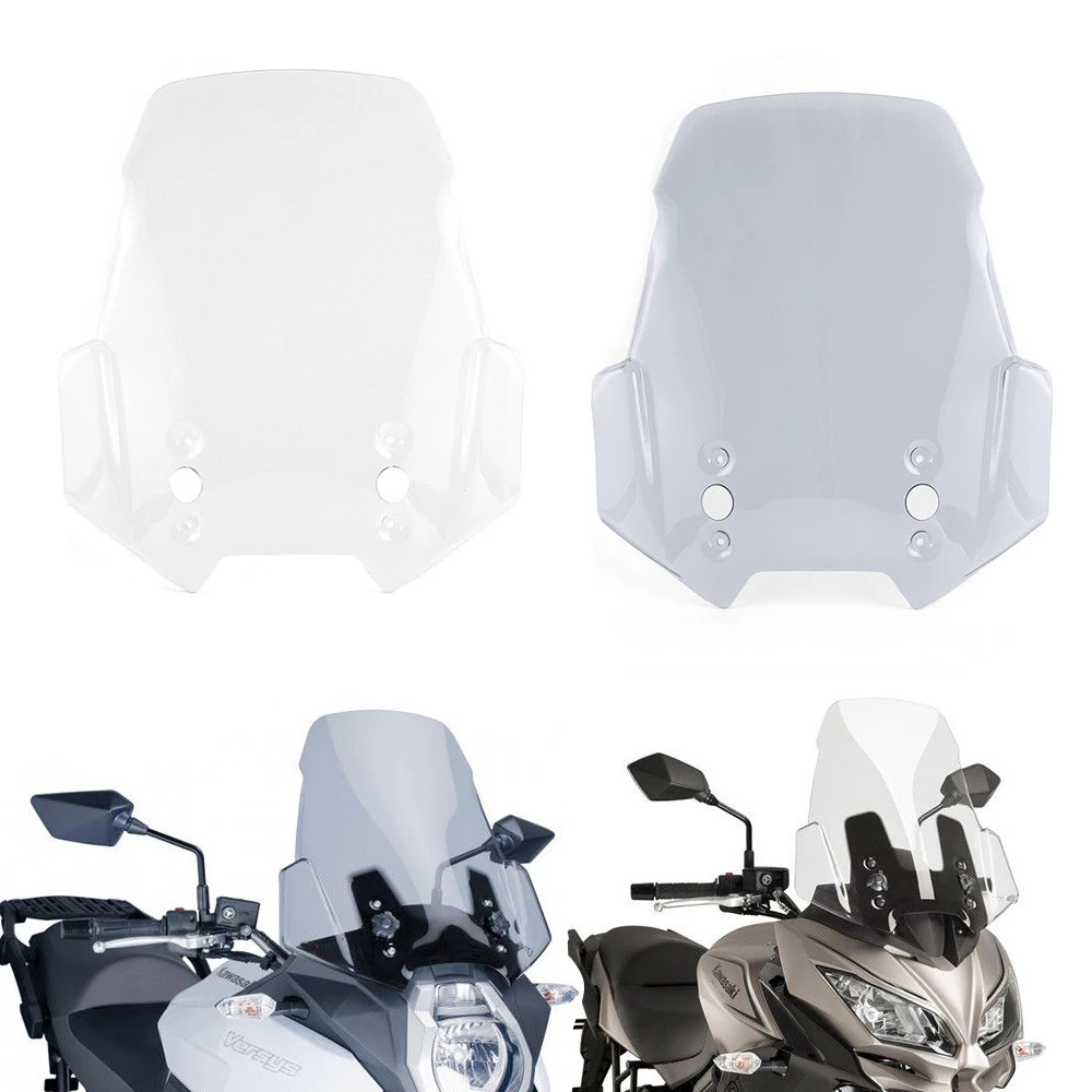 Защитно Стъкло, Предното мотоциклет за Kawasaki Versys 1000 12-2014, Versys 650 15-19, Versys 1000 LT 15-18