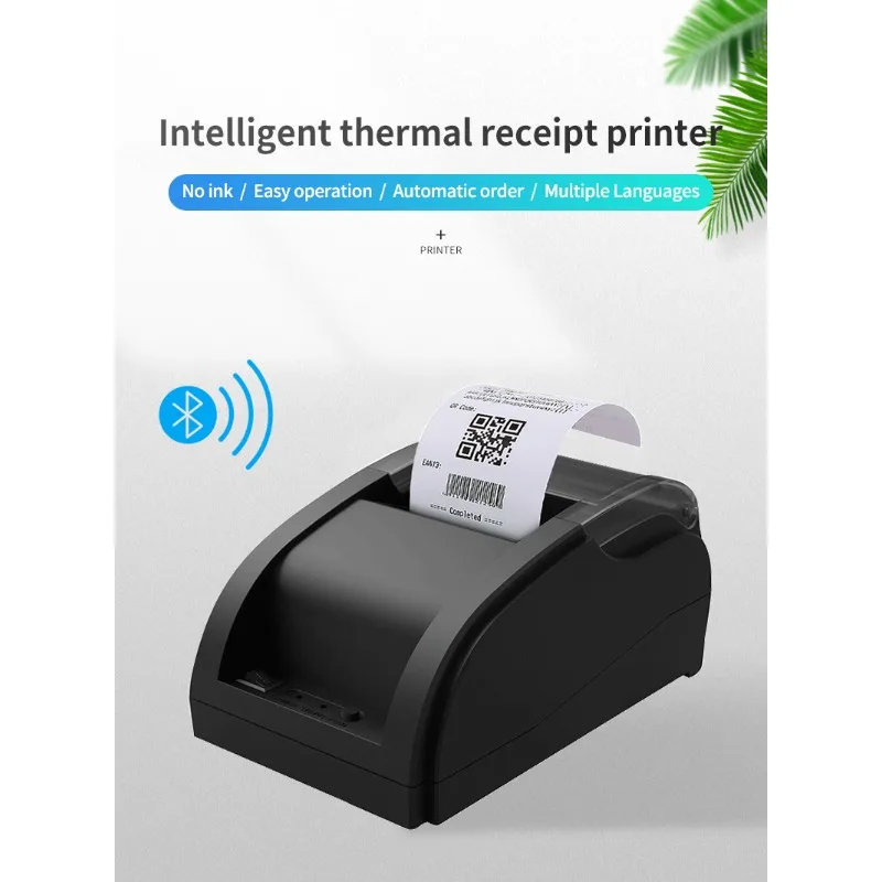 58mmUSB / Bluetooth термопринтер за отпечатване на билети на Касата в супермаркета, касов апарат за получаване на единна получаването на храна за вкъщи WINDOS Android и Apple