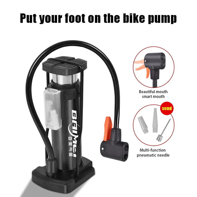 На разположение foot велосипеден помпа, авто електрически автомобил, баскетболно надуваема педала на помпата.