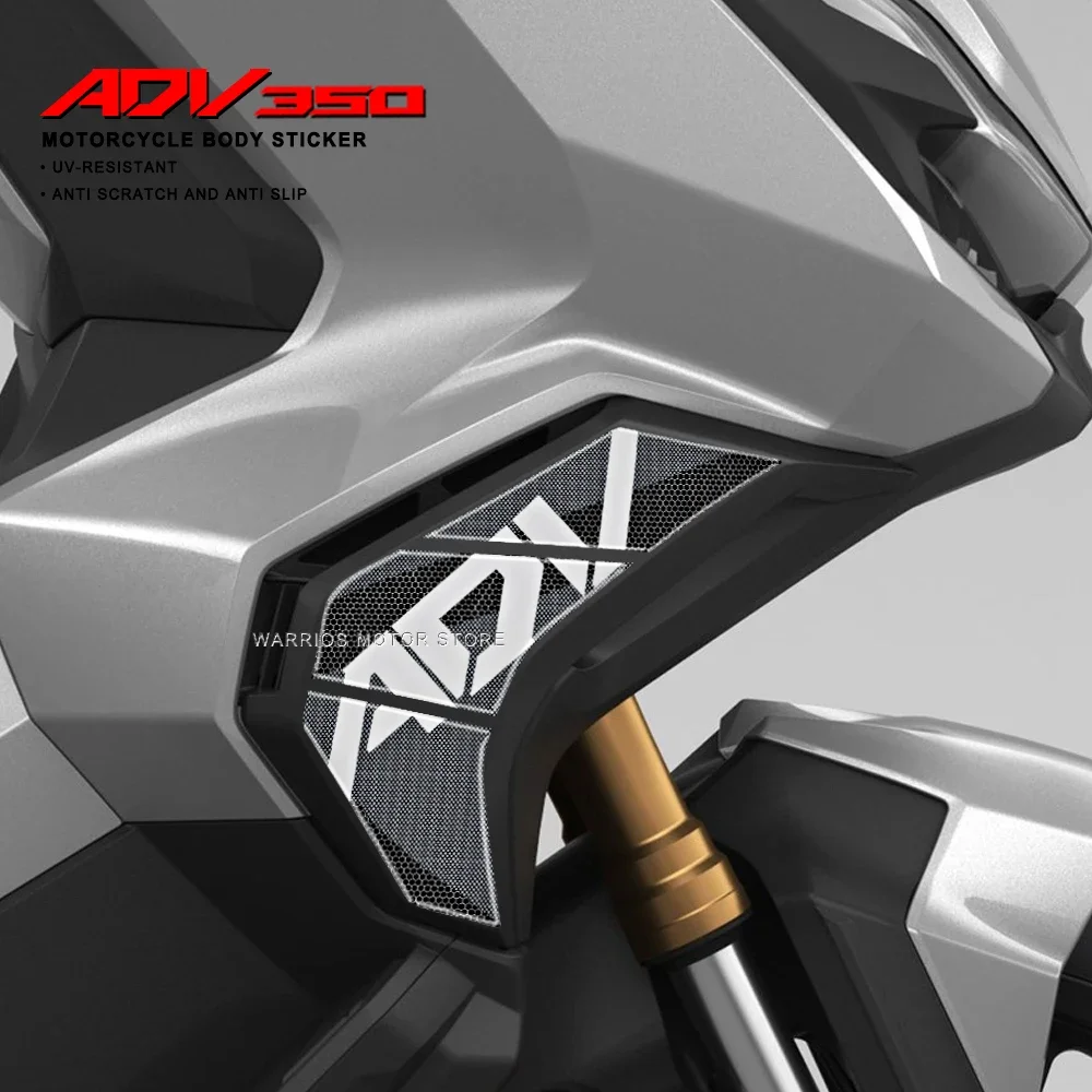 За HONDA ADV 350 ADV350 2022 2023 Стикер за автомобил, мотоциклет, водоустойчив стикер, 3D стикер на главата на автомобила, украшающая стикер