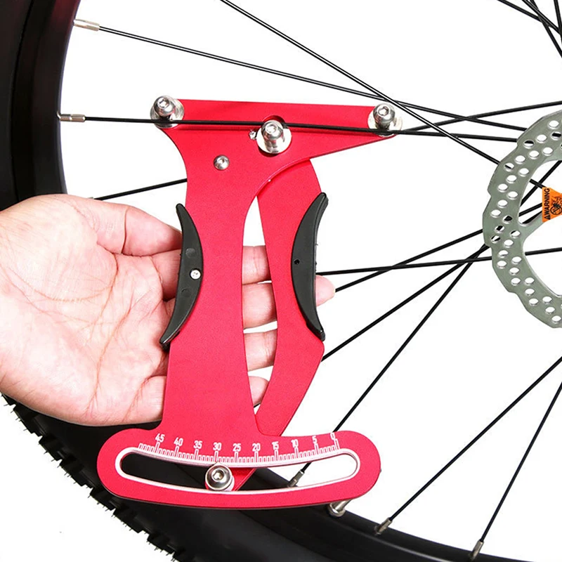 Измерване на напрежение спици планински велосипед Инструмент за ремонт на велосипедни колела Аксесоари за удобно захващане Тензиометр
