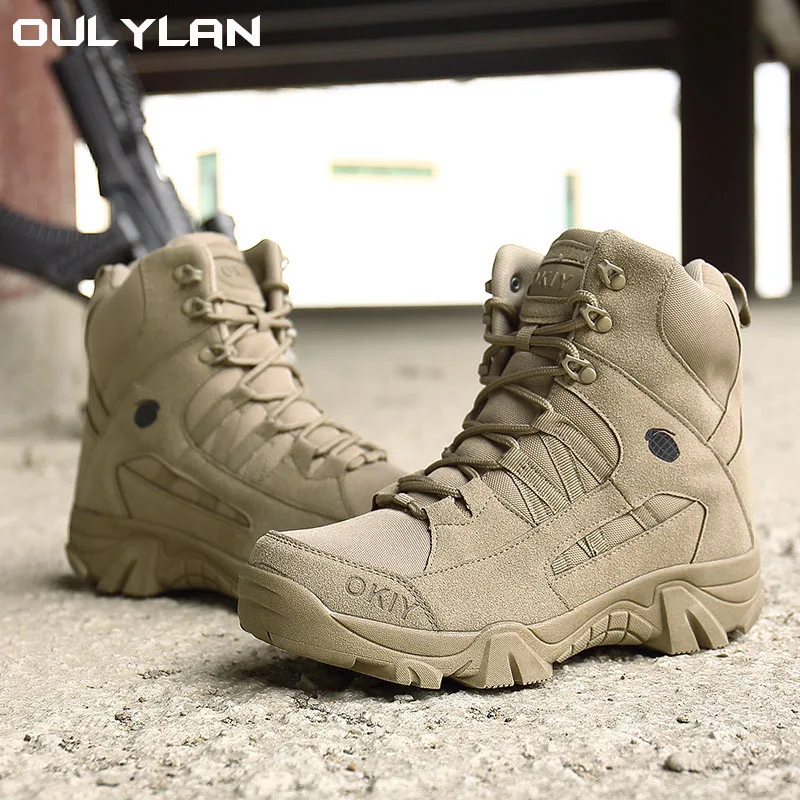 Dr. Тактически обувки, мъжки военна непромокаемая работна обувки за пустинята, Тренировочная Планински туризъм обувки, Мъжки Туристически обувки на открито