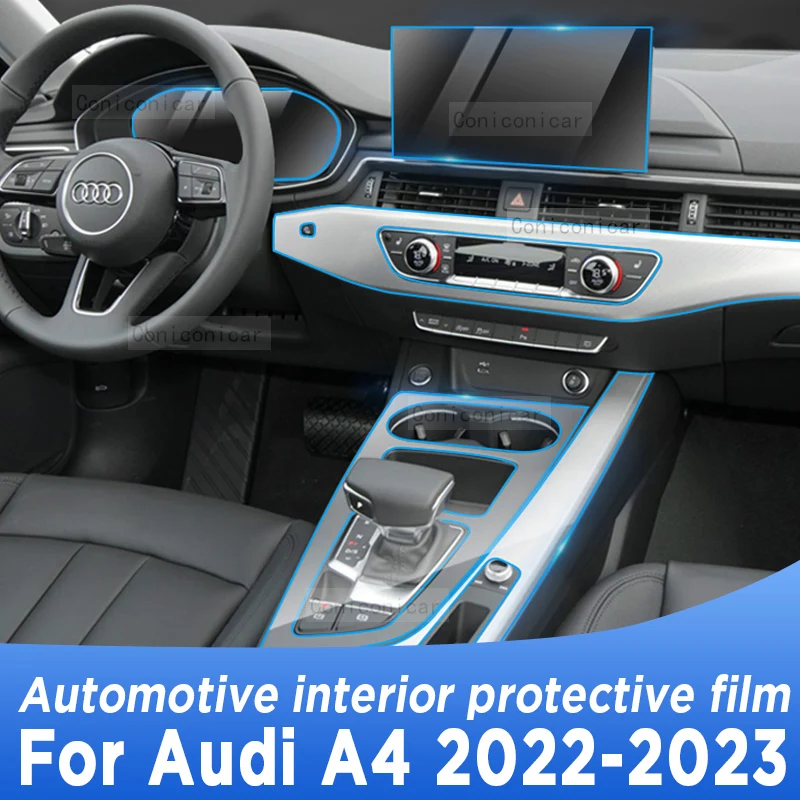 За Audi A4 2022-2023 Лента на скоростната Кутия Навигация Авто Вътрешен Екран TPU Ремонт на Защитно Фолио на Капака Стикер Против Надраскване