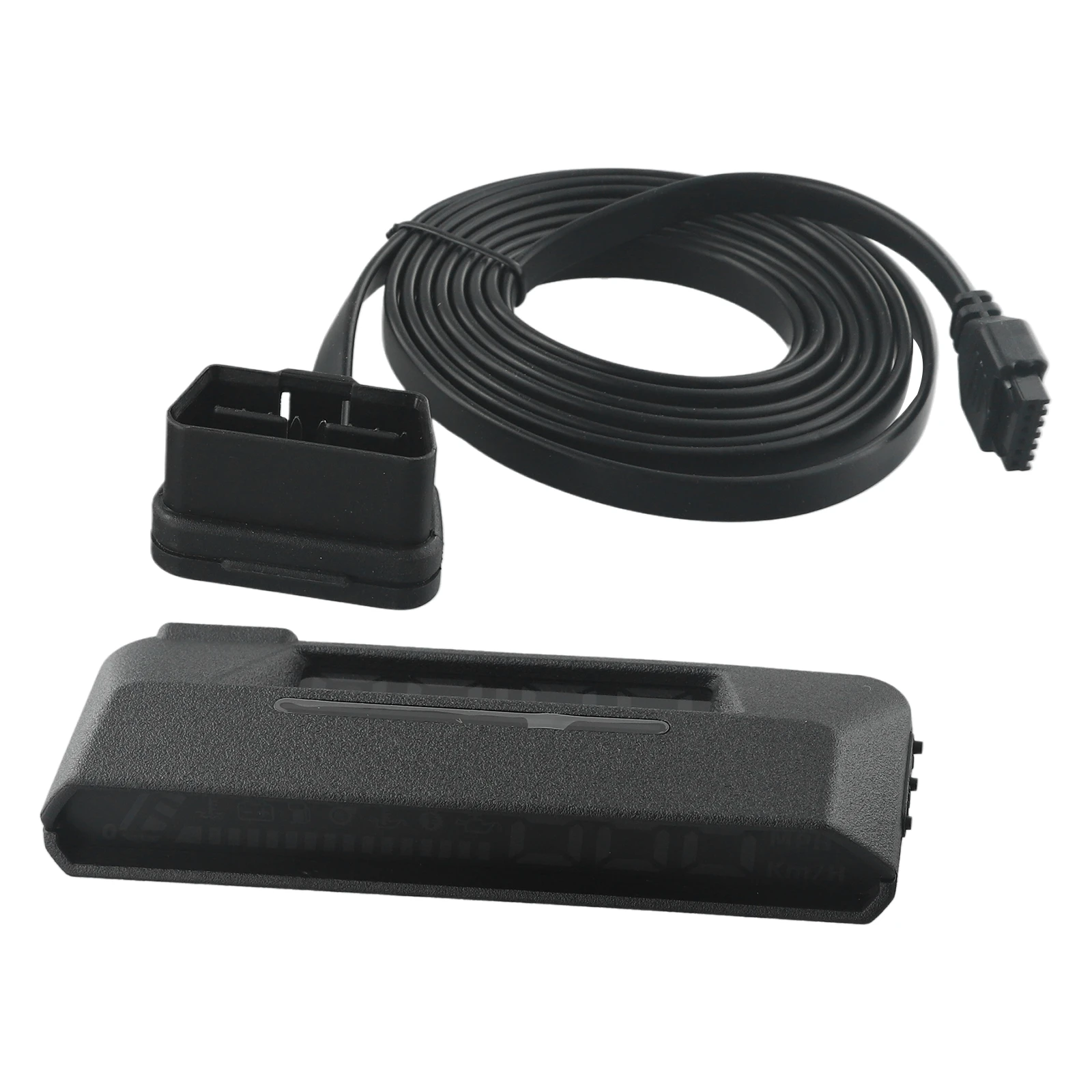 Захранващ кабел Централен Дисплей ABS Черно HUD Дисплея Сензор OBD2 OBD2 Computer Driving Подходящ За повечето модели автомобили Практично