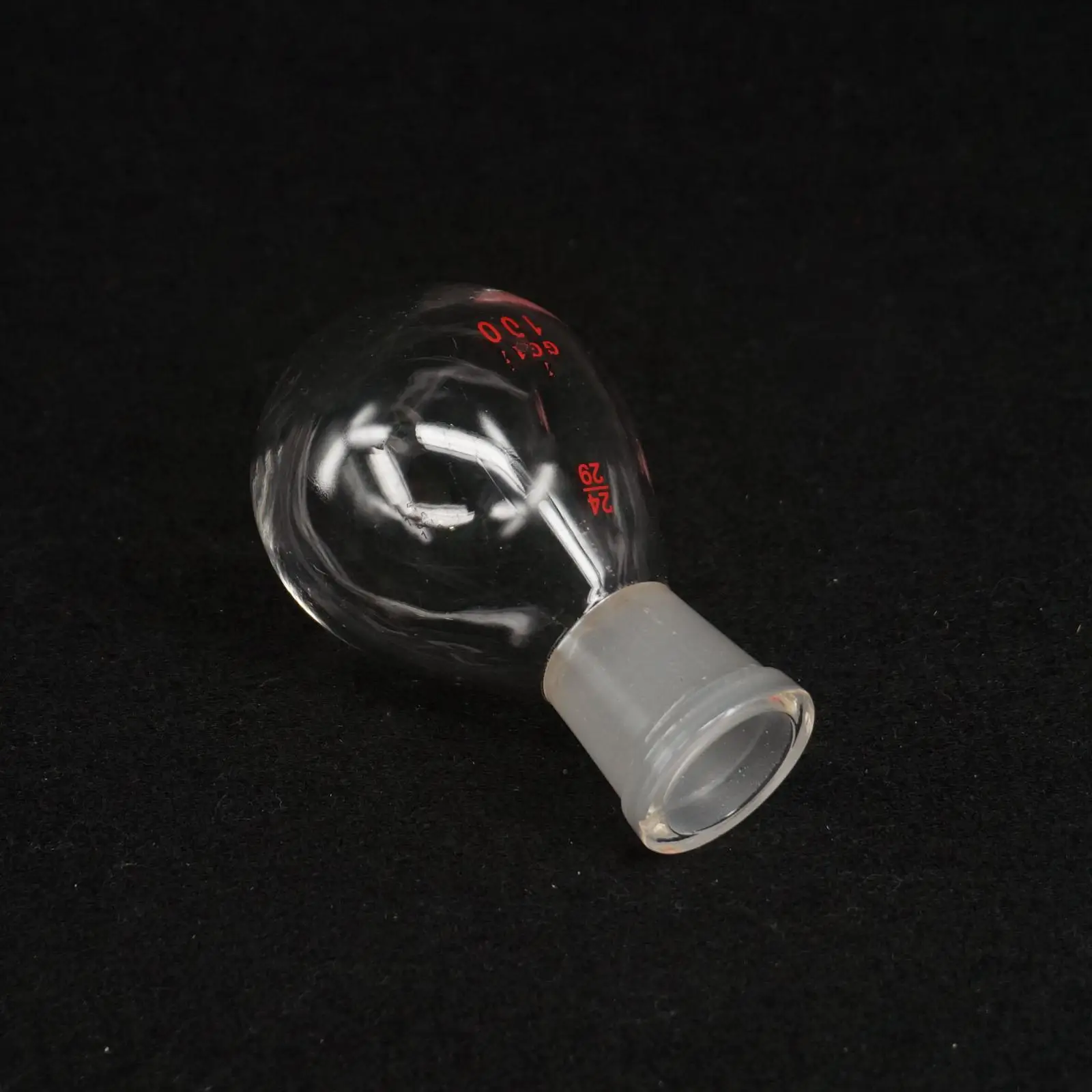 100 мл 24/29 Лаборатория стъклена колба-изпарител Quickfit Съвместния с облодънна