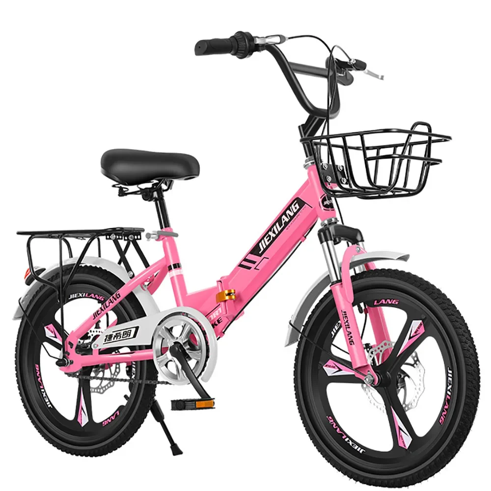 Детски Велосипед Сгъване За Момчета И Момичета Single Speed Bike 18 