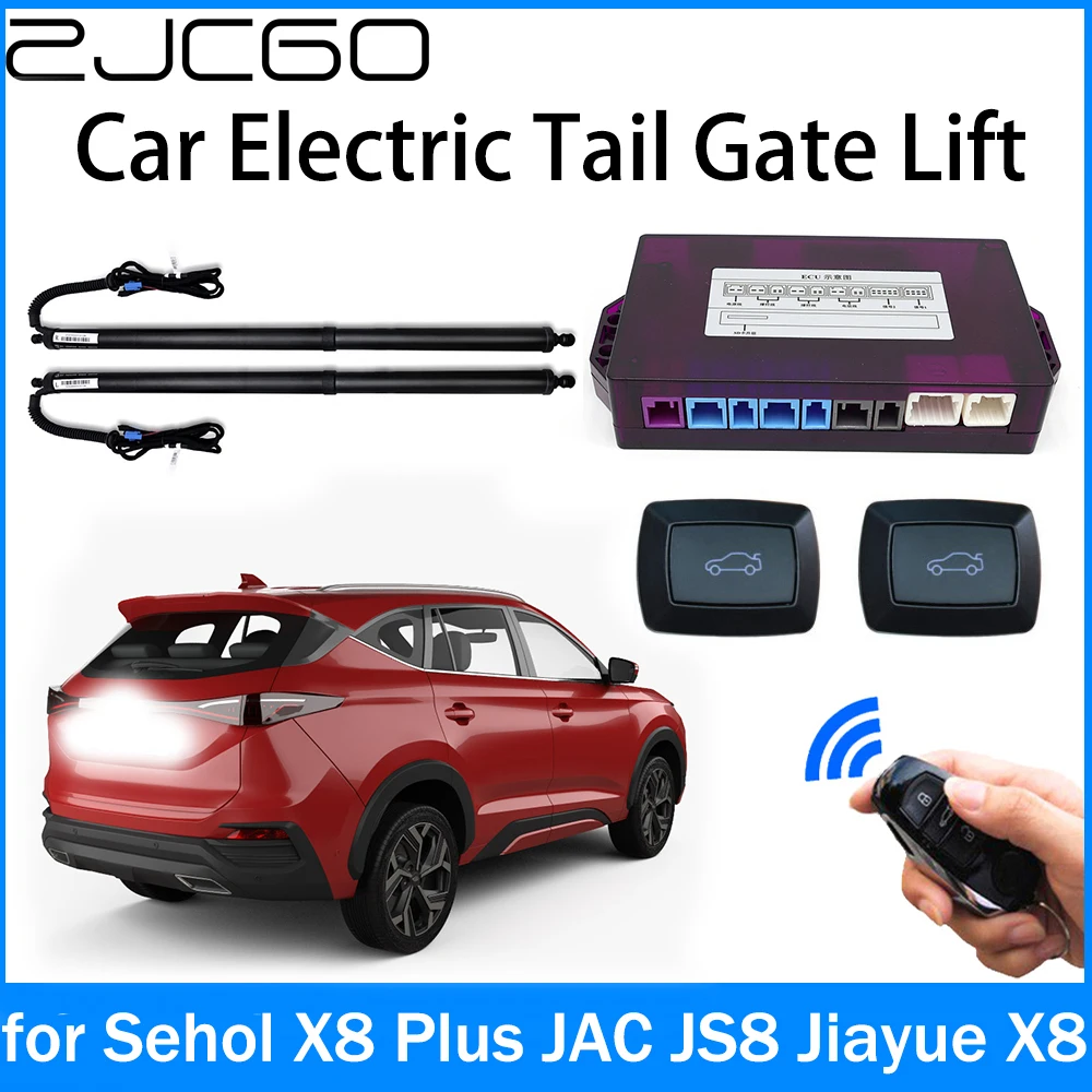 ZJCGO Power Багажника Електрическа Смукателна Задната Врата Интелектуална Часова Повдигане на Задната Врата за Sehol X8 Plus ЖСК JS8 Jiayue X8 2020 ~ 2024