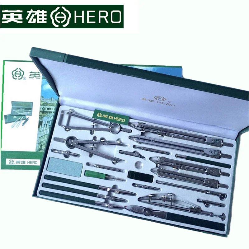 HERO H4023 23 Инструменти за рисуване Чертежный метален компас инструмент е подходящ за машиностроенето