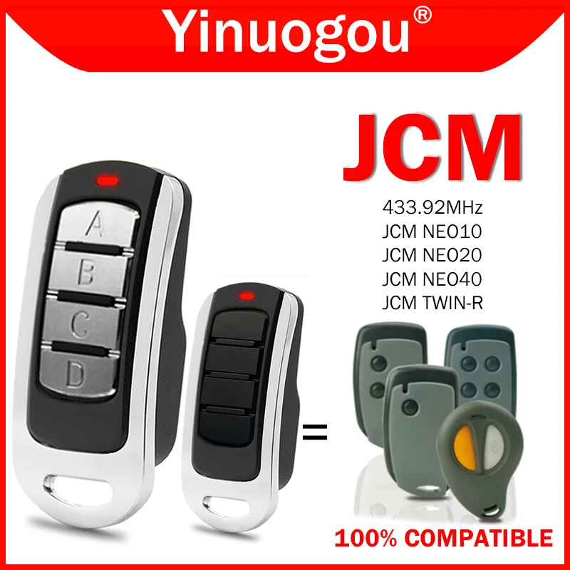 JCM NEO40 NEO20 NEO10 Восъчни дистанционно Управление на гаражни врати 433,92 Mhz Подвижна Код JCM TWIN-R Дистанционно Управление Открывателем порта