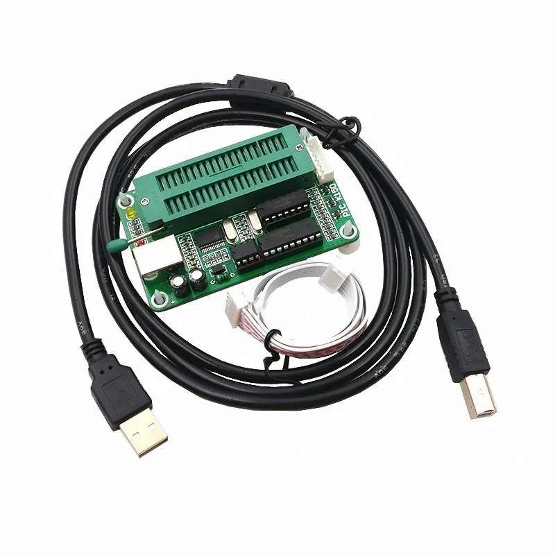 Програмист PIC K150 ICSP USB за автоматично програмиране на Микроконтролера + USB кабел ICSP