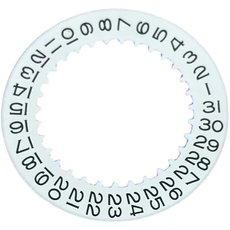 Аксесоари за новата часова механизъм Швейцария Механизъм 3135 Циферблат с календар 3135 Бял циферблат с камък кръг