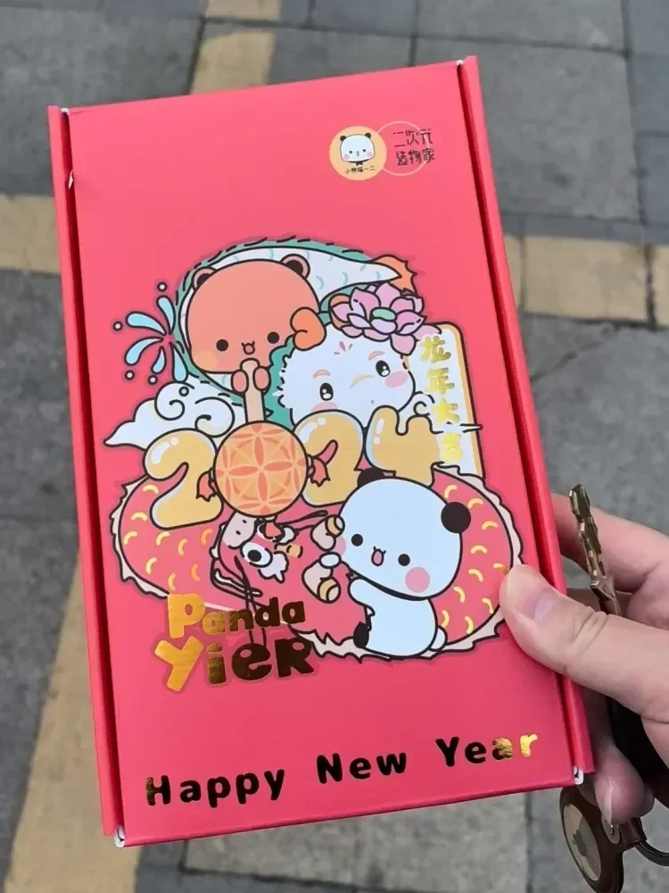 2024 Нова Лимитирана серия Mitao Cat Calendar Лунен desk Аниме Сладък Работен календар Honey Peach Серия Grey Кат Travel Играчки Подаръци