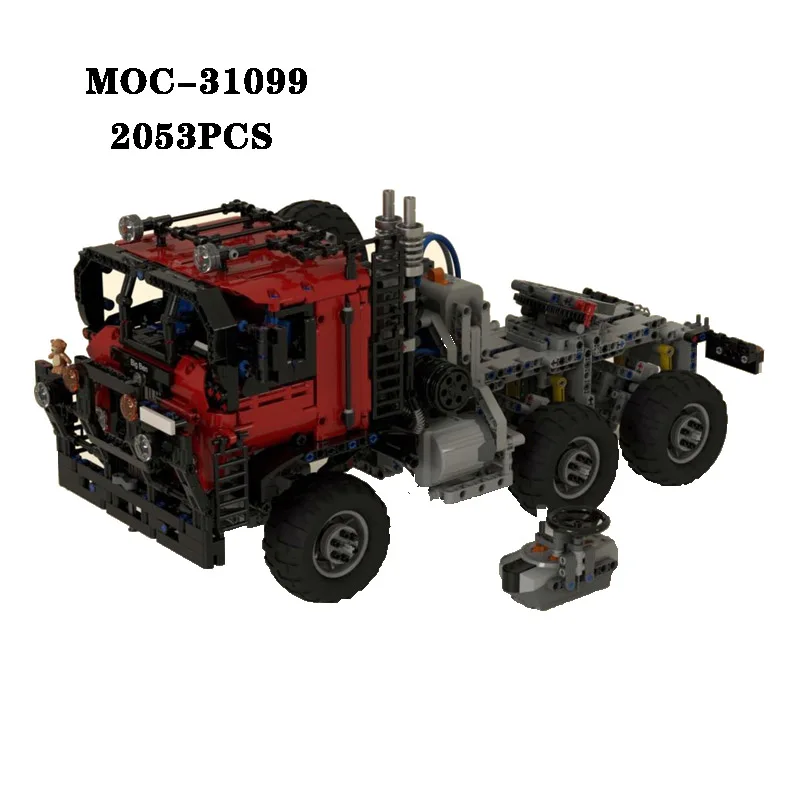Класически Блок MOC-31099 Вездеходный Офроуд Камион 2053 бр. Сращенная Модел на Играчки за Възрастни и Деца, Подарък За Рожден Ден