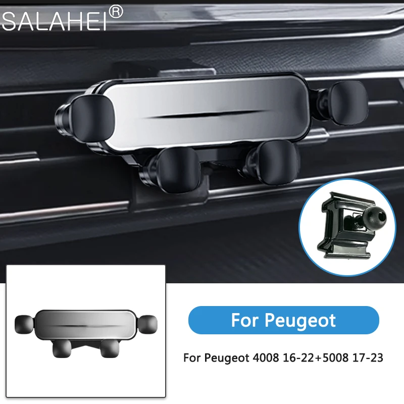 Кола за Мобилен Телефон За Peugeot 4008 2016-2022 5008 2017-2023 GPS Поставка Скоба За Освобождаване на Въздух шарнирно окачване на Стълбовете Автоаксесоари