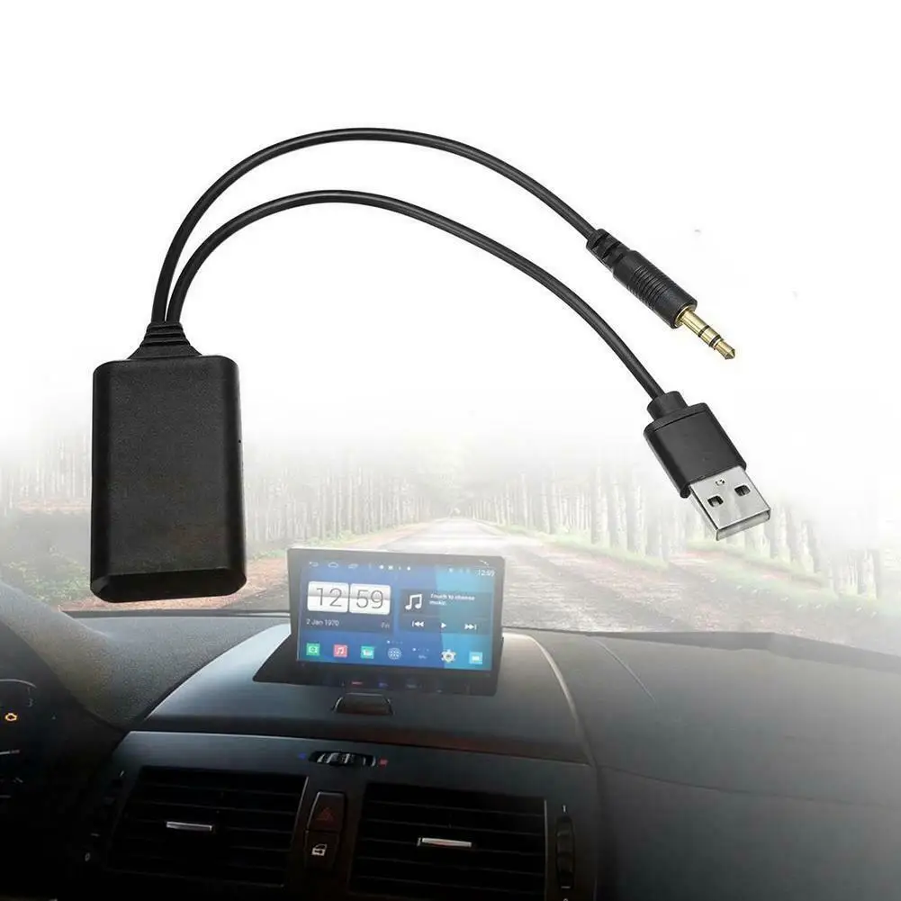 Авто Безжичен Bluetooth-Радио AUX Кабел-Адаптер Подходящ За BMW E90 E91 E92 E93 Кабели, Адаптери и Аксесоари за Контакти