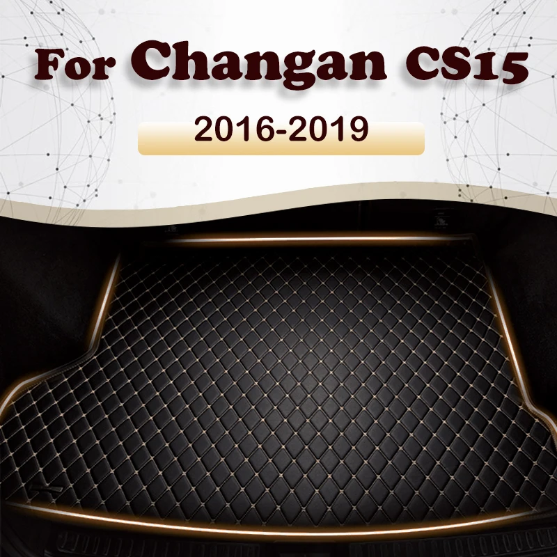 Подложка в багажника на колата за Changan CS15 2016 2017 2018 2019, Автомобилни Аксесоари, поръчка, за Украса на интериор на Автомобил