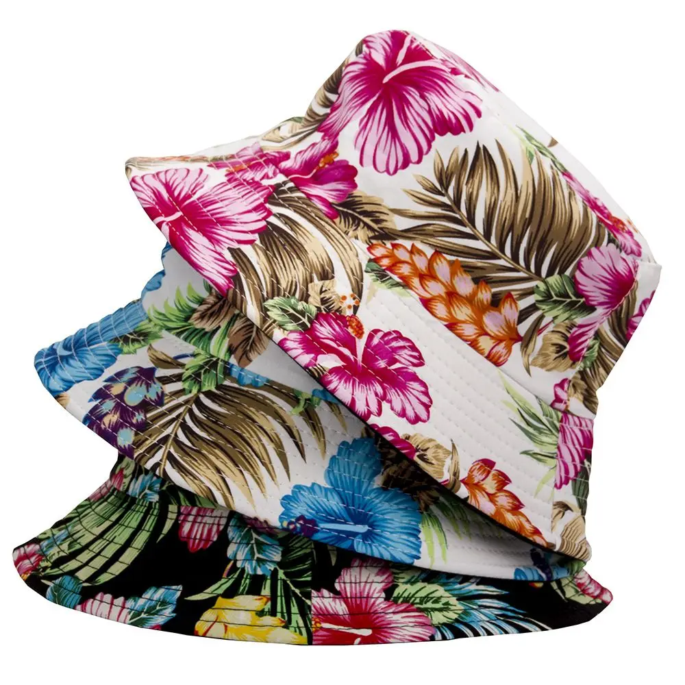 Модни Солнцезащитная Годишна Пътна Панама с двустранен цветен принтом, Рибарска шапка, Солнцезащитная шапка, Дамски Панама-кофа, Колоездене, шапки