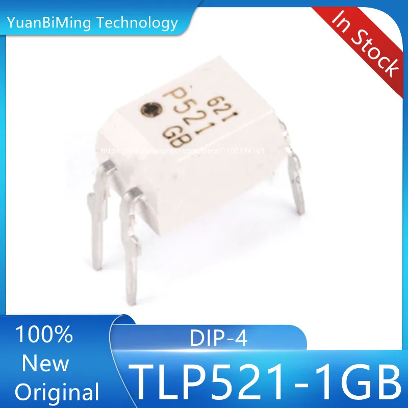 10 до 50 бр./лот, TLP521-1 GB, TLP521 P521 DIP-4, 100% чисто нов оригинален, в наличност