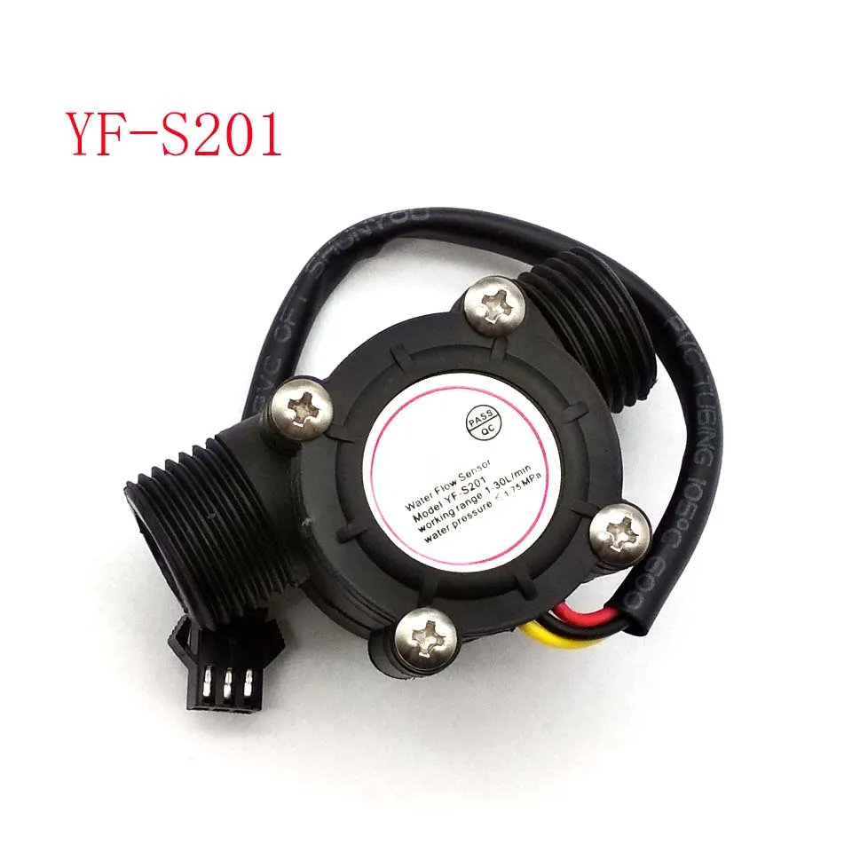 Сензор за дебита на водата разходомер Датчик на Хол, Контрол на разхода на вода на 1-30Л/мин 2,0 Mpa yf безжичната-S201