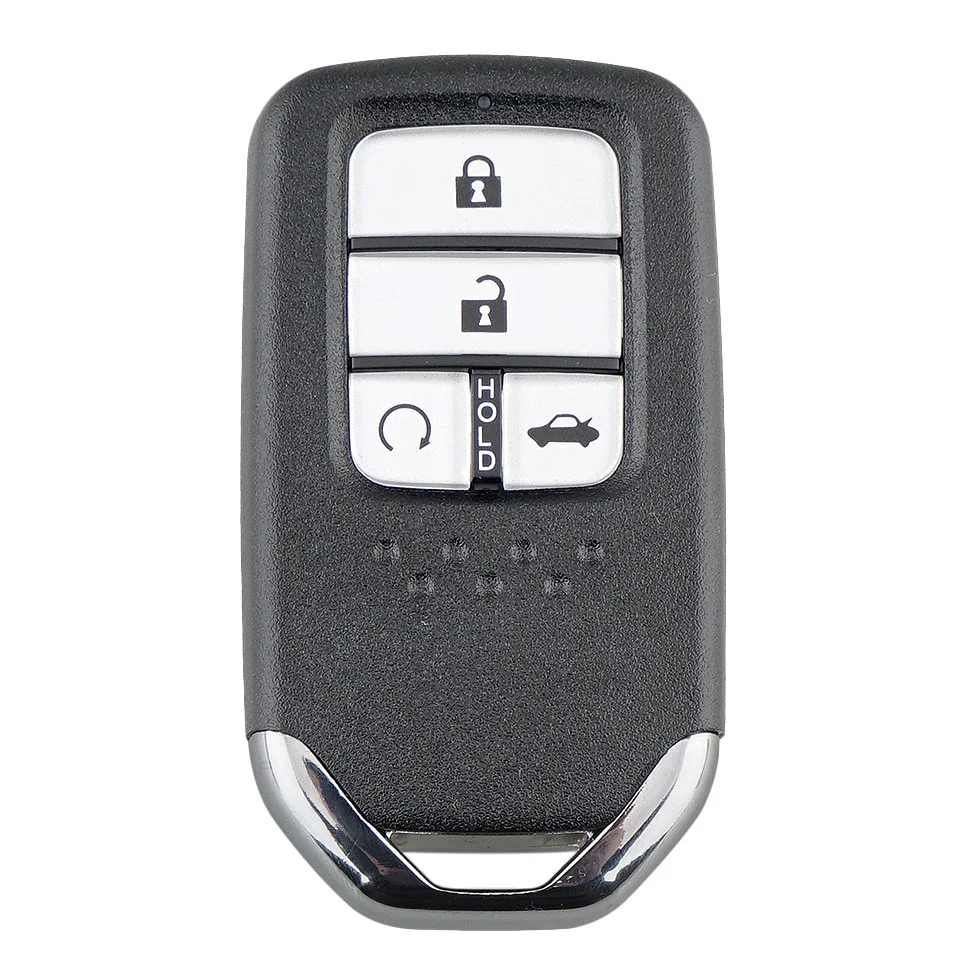 Авто интелигентен ключ дистанционно с 4 бутона 433 Mhz ID47 Чип, подходящи за Honda Civic 2014-2017