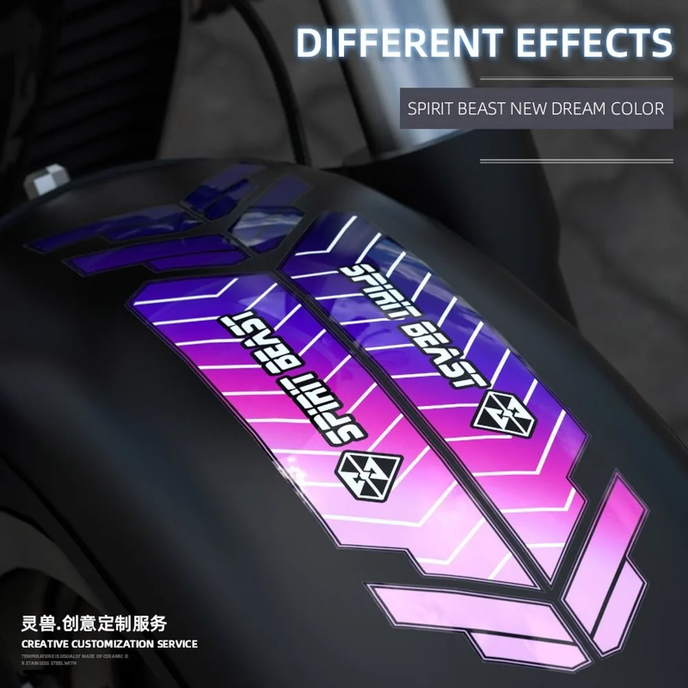 Лазерни етикети на мотоциклет SPIRIT BEAST за Suzuki КТМ, Yamaha, Kawasaki Ducati Husqvarna Benelli Triumph BMW