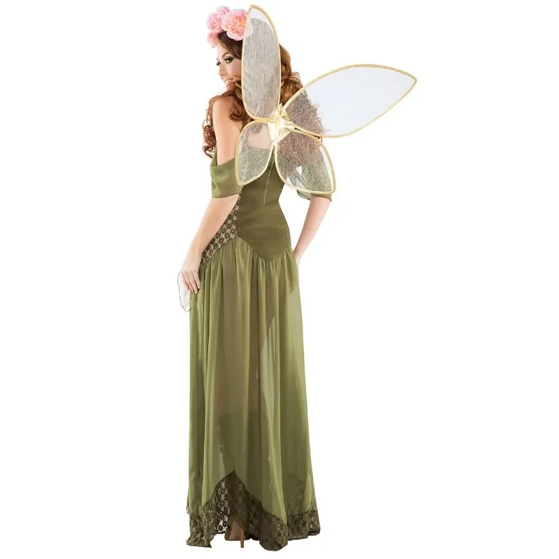 Облекло Приказна принцеса и ангел DS Performance Clothing Forest Green Elf Flower