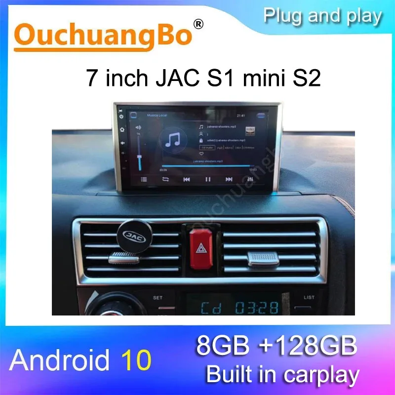 Ouchuangbo стерео радио за 7-инчов ЖСК S1 S2 mini Android 10 мултимедиен аудио плейър gps устройство, записващо carplay