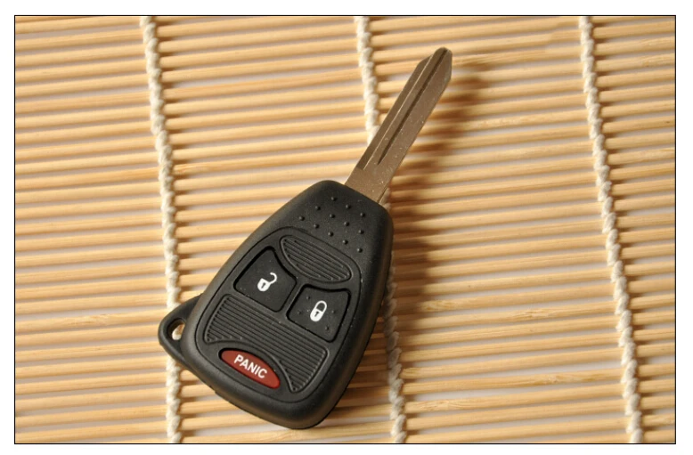 2 + 1 Бутона на Дистанционното на Ключа Калъф За Chrysler 300C Sebring Cruiser Compass Ключодържател С Клип на Батерията 5 бр./лот
