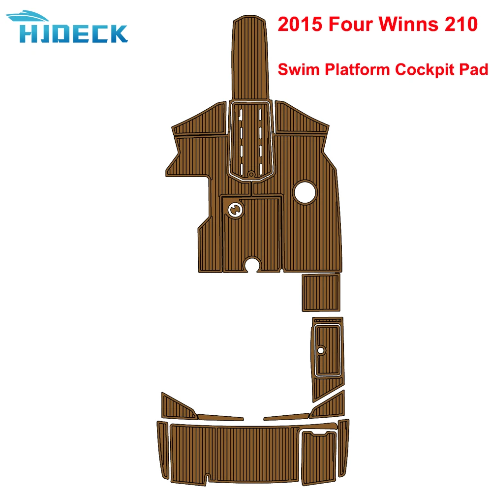 2015 Four Winns 210 Лодка, платформа за плуване, тракшън накладки за плавателни Нескользящий мат, предпазна подложка, на Палубата на яхтата, адаптивни