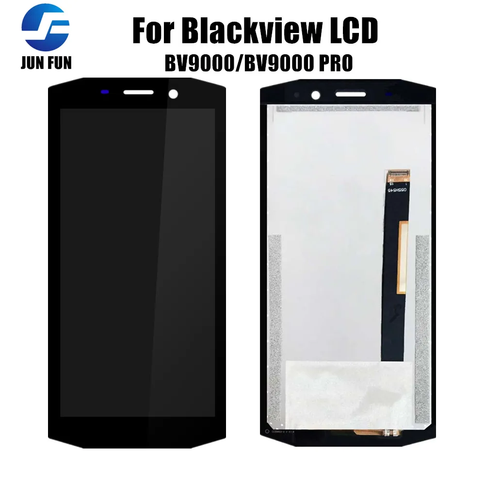 Подмяна на новия сензорен екран + LCD дисплея в събирането за Blackview BV9000 BV9000 Pro LCD