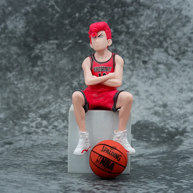Аниме е Фасулска Работа Баскетболист Сакураги Ръкави Клен Рыжеволосый Колекция фигурки от PVC, Играчки, спортно момче, Куклено украса