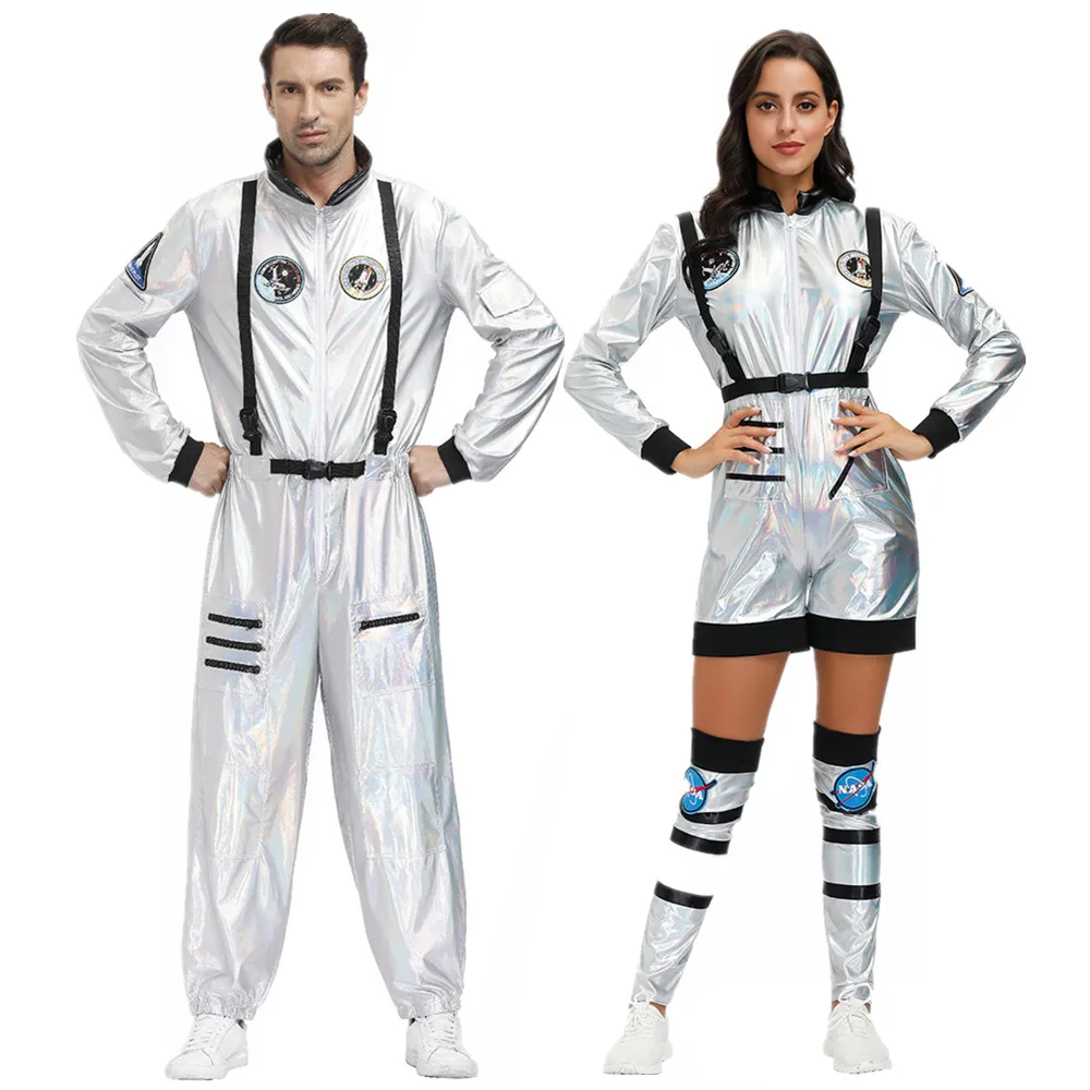 Карнавальная парти Хелоуин Костюм астронавти за жени Мъже двойки Костюми космонавта за cosplay на Карнавалните костюми за възрастни