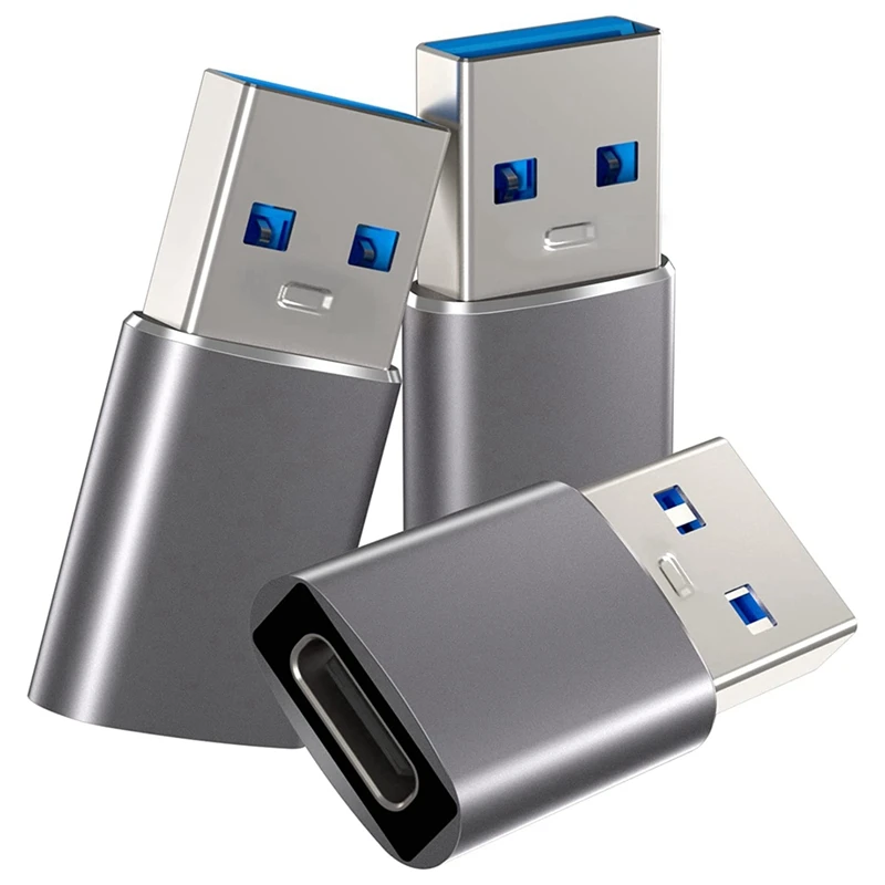 3 Бр. USB Адаптер-USB C 3.1 за Iphone, Samsung Galaxy Chromebook на Google Pixel