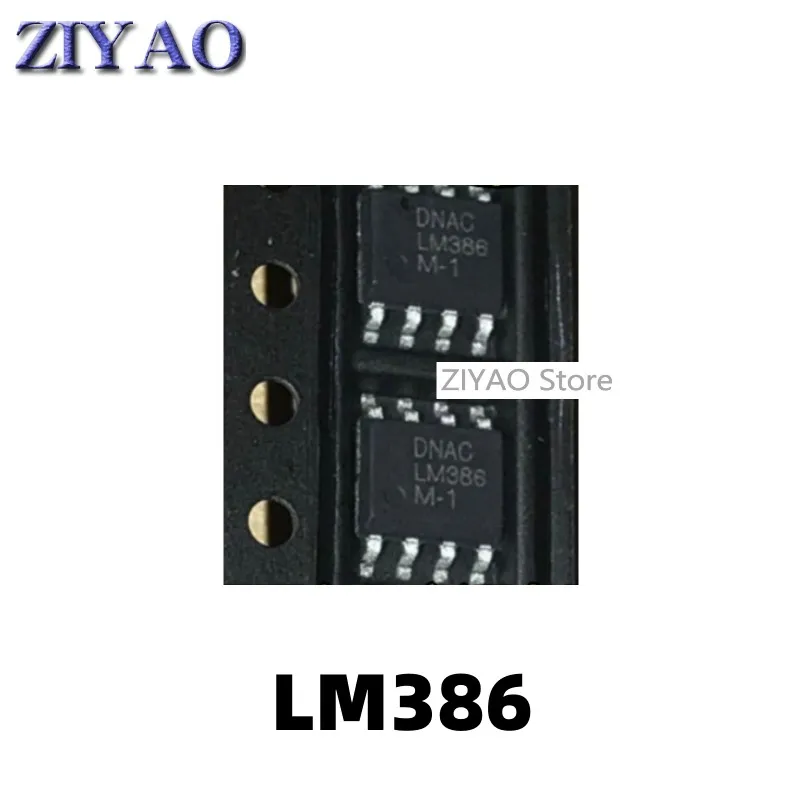 1 бр. на Чип за Усилвател на мощност на звука LM386 LM386M-1 LM386MX-1 SMD SOP8