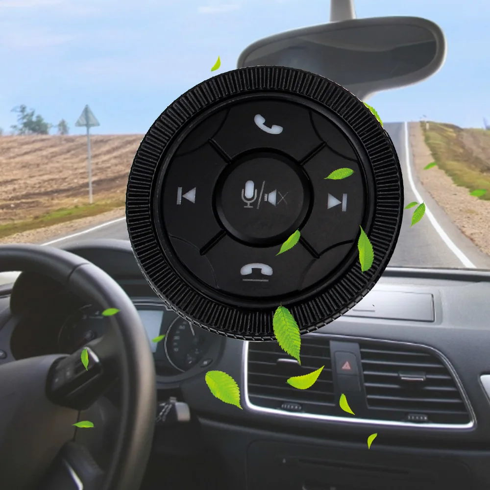 За автомобилното радио DVD GPS Навигация, Безжичен бутон за дистанционно управление на Универсален бутон за управление на волана колело на автомобила Bluetooth Smart