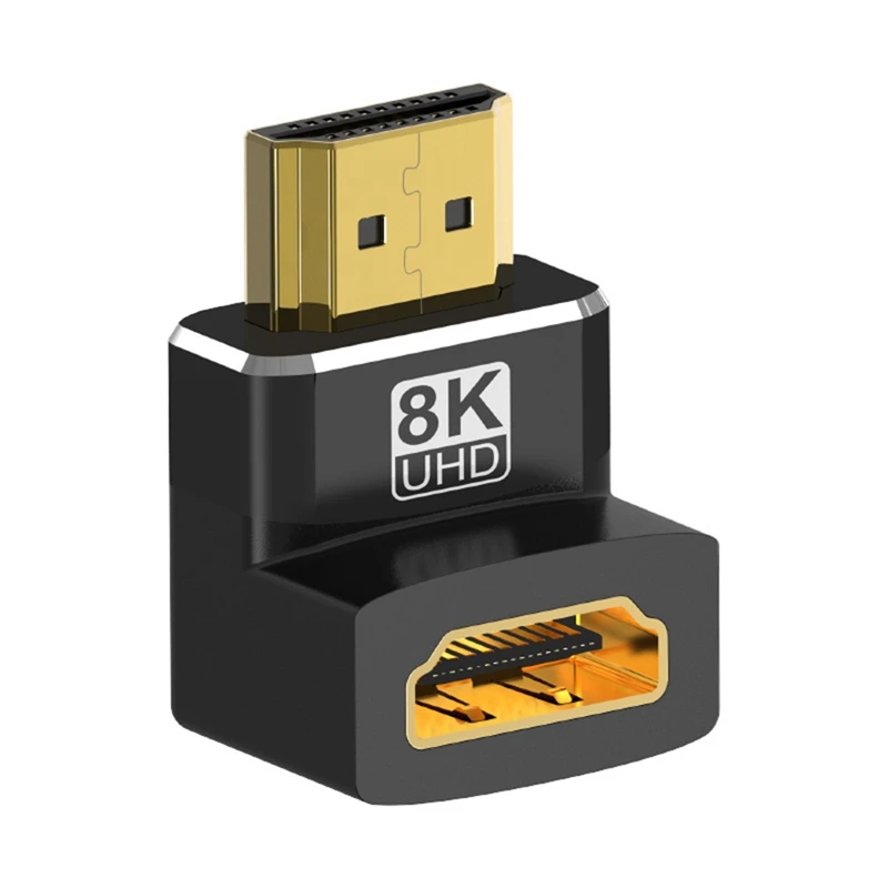 8K-Съвместим правоъгълен адаптер, съвместим с конектор тип 