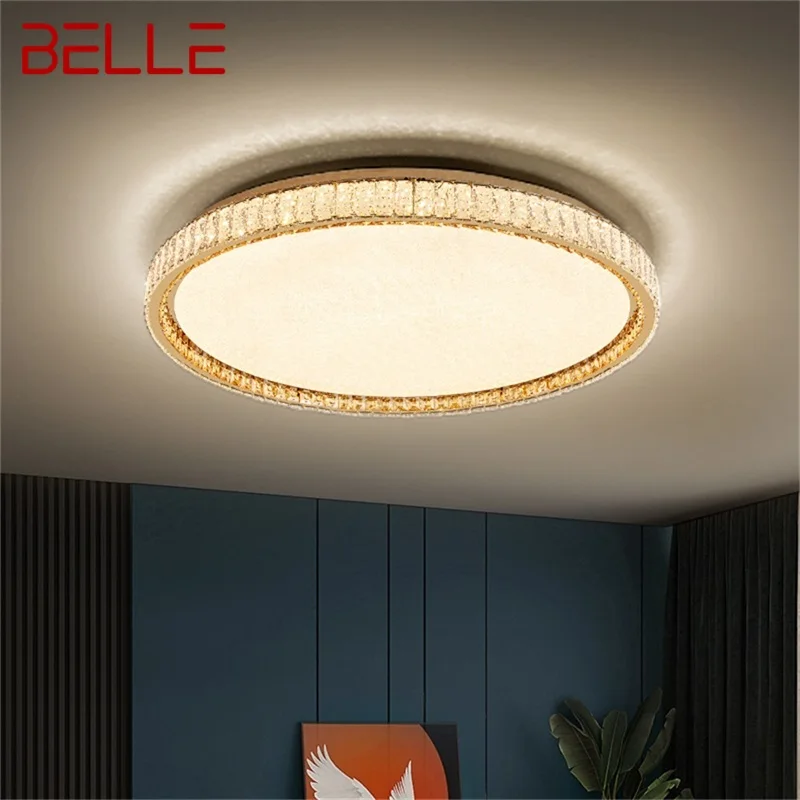 Плафониери BELLE Modern Simple Creative LED Crystal Декоративни за домашно осветление спални