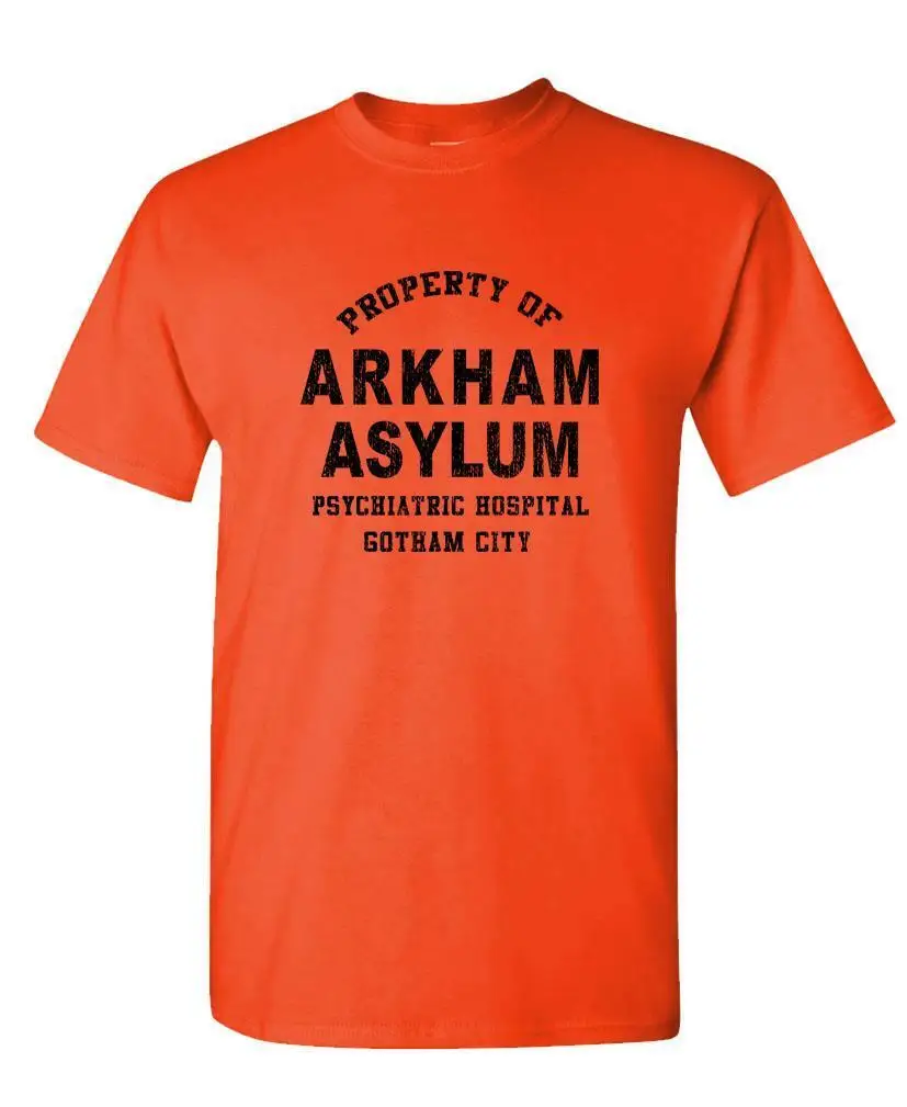 v2 PROPERTY of ARKHAM ASYLUM - Тениска Унисекс